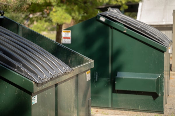 certain hazardous materials, such as chemicals and medical waste, cannot be disposed of in our commercial dumpsters
